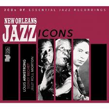 Louis Armstrong & Sidney Beche - New Orleans Jazz Icons i gruppen Minishops / Louis Armstrong hos Bengans Skivbutik AB (3852978)