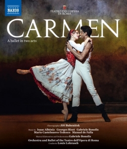 Bizet Georges - Carmen (Ballet) (Bluray) i gruppen Musikk / Musikkk Blu-Ray / Klassisk hos Bengans Skivbutik AB (3852986)