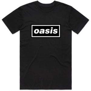 Oasis/ Oasis Unisex Tee: Decca Logo (L) i gruppen Merch CDON 2306 hos Bengans Skivbutik AB (3863532)