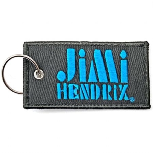 Jimi Hendrix - Jimi Hendrix Keychain: Stencil Logo (Double Sided Patch) i gruppen MK Export CDON Merch hos Bengans Skivbutik AB (3880819)