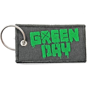 Green Day - Green Day Keychain: Logo (Double Sided Patch) i gruppen MK Export CDON Merch hos Bengans Skivbutik AB (3880834)