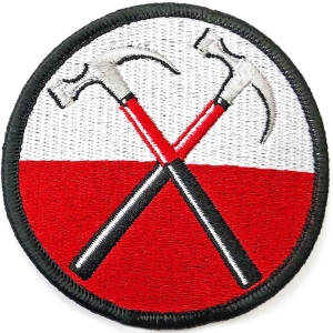 Pink Floyd The Wall - The Wall Hammers Circle Woven Patch i gruppen MERCHANDISE / Merch / Pop-Rock hos Bengans Skivbutik AB (3880865)