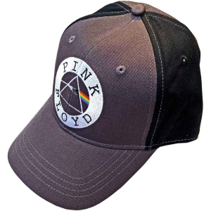 Pink Floyd - Circle Logo Char/Bl Baseball C i gruppen MERCHANDISE / Merch / Pop-Rock hos Bengans Skivbutik AB (3881291)