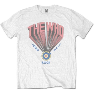 The Who - Long Live Rock Uni Wht T-Shirt i gruppen MERCHANDISE / T-shirt / Pop-Rock hos Bengans Skivbutik AB (3881431r)