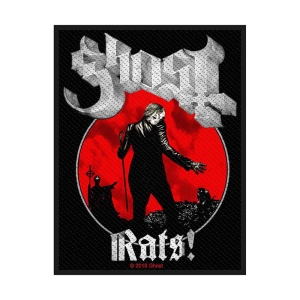 Ghost - Rats Standard Patch i gruppen MERCHANDISE / Merch / Metal hos Bengans Skivbutik AB (3882157)