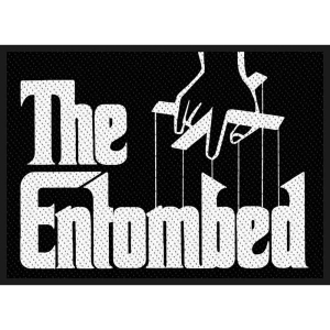 Entombed - Godfather Logo Standard Patch i gruppen MERCHANDISE / Merch / Metal hos Bengans Skivbutik AB (3882174)