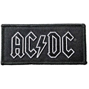 Ac/Dc - Logo Woven Patch i gruppen MERCH / Minsishops-merch / Ac/Dc hos Bengans Skivbutik AB (3882209)