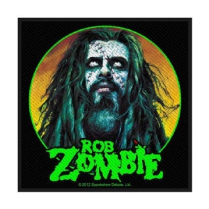 Rob Zombie - Standard Patch: Zombie Face (Loose) i gruppen Merchandise hos Bengans Skivbutik AB (3882440)