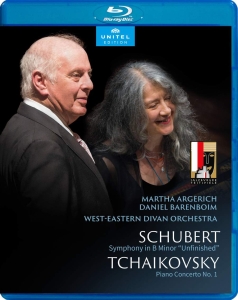 Schubert Franz Tchaikovsky Pyotr - Martha Argerich & Daniel Barenboim i gruppen Musikk / Musikkk Blu-Ray / Klassisk hos Bengans Skivbutik AB (3902315)