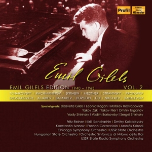 Various - Emil Gilels Edition, Vol. 2 (15 Cd) i gruppen Externt_Lager / Naxoslager hos Bengans Skivbutik AB (3902316)