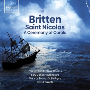 Britten Benjamin - Saint Nicolas A Ceremony Of Carols i gruppen VI TIPSER / Julegavetips CD hos Bengans Skivbutik AB (3904252)