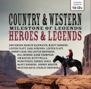 Various Artists - Country & Western Heroes i gruppen CD / Country hos Bengans Skivbutik AB (3910980)