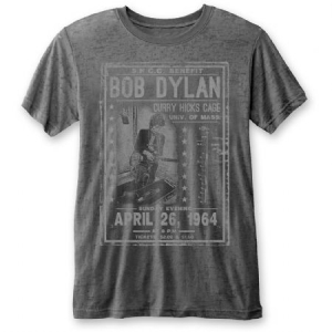 Bob Dylan - Unisex Tee: Curry Hicks Cage (Burn Out) i gruppen Merch T-shirts / Classic Tours hos Bengans Skivbutik AB (3912587r)