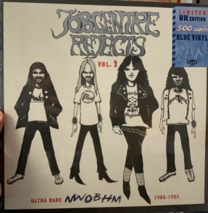 V/A - Jobcentre Rejects - Ultra Rar - Jobcentre Rejects Vol 2- Ultra rare NWOBHM 1980-1985 Blue Vinyl i gruppen VINYL / Metal/ Heavy metal hos Bengans Skivbutik AB (3914413)