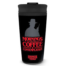 Stranger Things - Metal travel mug i gruppen MERCHANDISE / Merch / Film-Musikkkal hos Bengans Skivbutik AB (3916282)