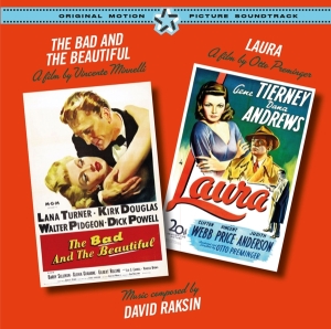 Raksin David - Bad And The Beautiful & Laura i gruppen CD / Film-Musikkkal hos Bengans Skivbutik AB (3920715)