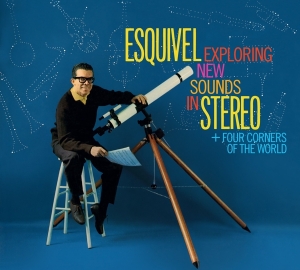 Juan Garcia Esquivel - Exploring New Sounds In Stereo / Four Corners Of The World i gruppen CD / Pop-Rock hos Bengans Skivbutik AB (3921450)