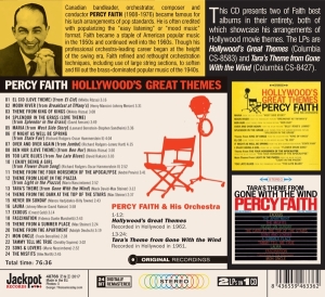 Percy & His Orchestra Faith - Hollywood Great Themes/ Tara's Theme From.. i gruppen CD / Film-Musikkkal hos Bengans Skivbutik AB (3922592)