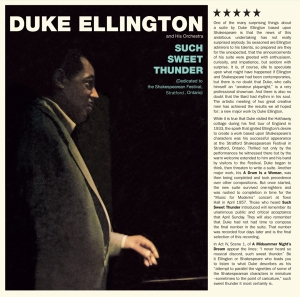 Duke Ellington - Such Sweet Thunder i gruppen CD / Jazz hos Bengans Skivbutik AB (3924149)