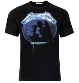 Metallica - Metallica T-Shirt Ride The Lightning i gruppen Merchandise hos Bengans Skivbutik AB (3927432)