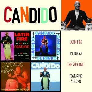 Candido - Latin Fire/In Indigo/Volcanic/Feat Al Cohn i gruppen CD / Elektroniskt,World Music hos Bengans Skivbutik AB (3928927)