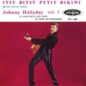 Johnny Hallyday - Itsy Bitsy Petit Bikini i gruppen CD hos Bengans Skivbutik AB (3930039)