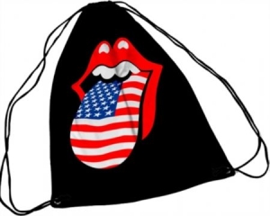 Rolling Stones - Rolling Stones USA Tongue (Draw String) i gruppen Merchandise hos Bengans Skivbutik AB (3937723)