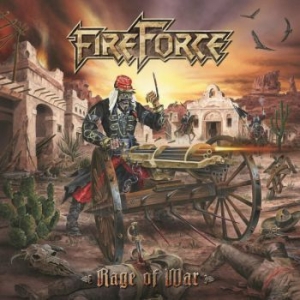 Fireforce - Rage Of War (Lim. Oxblood Red Vinyl i gruppen VINYL / Metal hos Bengans Skivbutik AB (3937996)