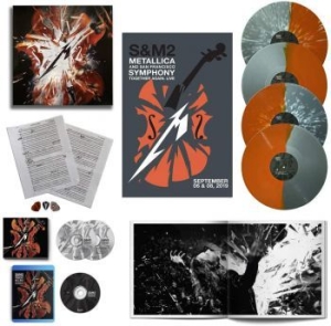 Metallica - S&M2 (Ltd Dlx 4Lp Color/Br/2Cd) i gruppen VINYL / Metal,Pop-Rock hos Bengans Skivbutik AB (3939577)