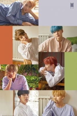 Bts - Group Collage Poster i gruppen Merchandise hos Bengans Skivbutik AB (3939634)