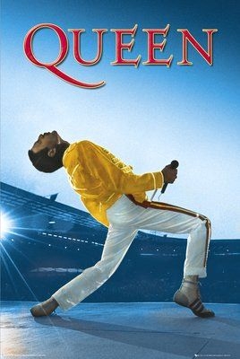 Queen - Wembley Poster i gruppen MK Export CDON Merch hos Bengans Skivbutik AB (3939643)