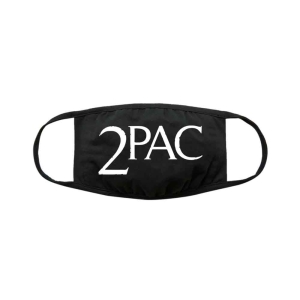 Tupac - Logo Bl Face Mask i gruppen MERCHANDISE / Merch / Hip Hop-Rap hos Bengans Skivbutik AB (3940239)