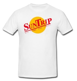 Suntrip - Suntrip T-Shirt Med Värme Mot Värmen i gruppen Merchandise hos Bengans Skivbutik AB (3940417)