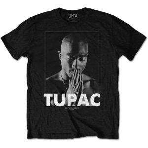 Tupac - Praying Uni Bl i gruppen MERCHANDISE / T-shirt / Hip Hop-Rap hos Bengans Skivbutik AB (3941447r)