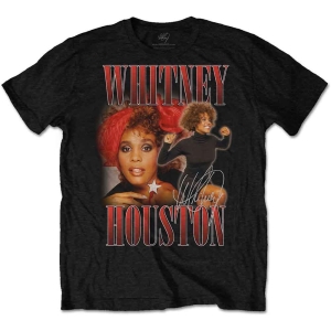 Whitney Houston - 90S Homage Uni Bl i gruppen MERCHANDISE / T-shirt / Pop-Rock hos Bengans Skivbutik AB (3943008r)