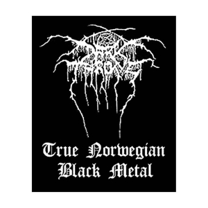 Darkthrone - Black Metal Standard Patch i gruppen MERCHANDISE / Accessoarer / Metal hos Bengans Skivbutik AB (3943290)