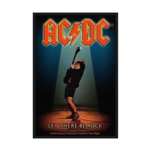 Ac/Dc - Let There Be Rock Standard Patch i gruppen MERCH / Minsishops-merch / Ac/Dc hos Bengans Skivbutik AB (3943295)