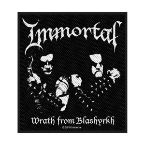 Immortal - Wrath Of Blashyrkh Standard Patch i gruppen MERCHANDISE / Accessoarer / Metal hos Bengans Skivbutik AB (3943301)