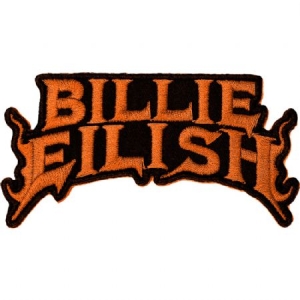 Billie Eilish - Billie Eilish Standard Patch : Flame Orange i gruppen CDON - Exporterade Artiklar_Manuellt / Merch_CDON_exporterade hos Bengans Skivbutik AB (3943681)