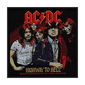 Ac/Dc - Highway To Hell Standard Patch i gruppen MERCH / Minsishops-merch / Ac/Dc hos Bengans Skivbutik AB (3946323)