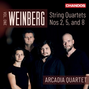 Weinberg Mieczyslaw - String Quartets, Vol.1 - Nos. 2, 5, i gruppen VI TIPSER / Julegavetips CD hos Bengans Skivbutik AB (3949106)