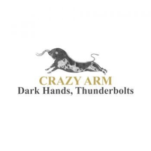 Crazy Arm - Dark Hands, Thunderbolts (Black Vin i gruppen VINYL hos Bengans Skivbutik AB (3950298)