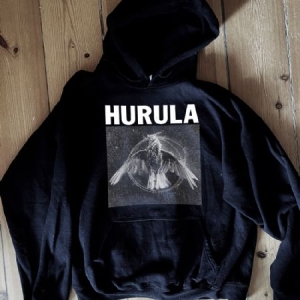 Hurula - Hood fågel svart i gruppen CDON - Exporterade Artiklar_Manuellt / T-shirts_CDON_Exporterade hos Bengans Skivbutik AB (3953283r)