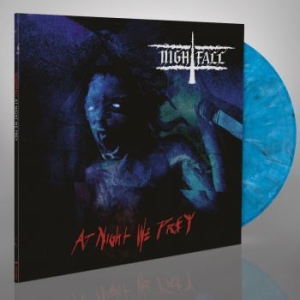 Nightfall - At Night We Prey (Blue Vinyl Lp) i gruppen VINYL hos Bengans Skivbutik AB (3957259)