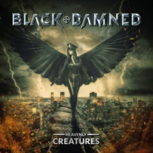 Black & Damned - Heavenly Creatures (White/Black Spl i gruppen VINYL / Metal/ Heavy metal hos Bengans Skivbutik AB (3957425)