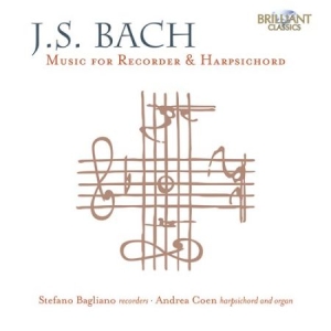 Bach Johann Sebastian - Music For Recorder & Harpsichord i gruppen CD / Klassisk hos Bengans Skivbutik AB (3961459)