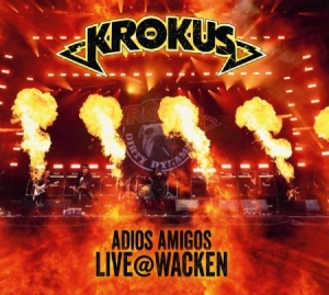 Krokus - Adios Amigos Live @ Wacken i gruppen CD / Metal hos Bengans Skivbutik AB (3963101)