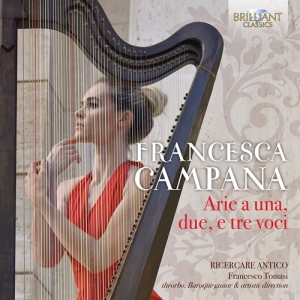 Campana Francesca - Arie A Una, Due E Tre Voci i gruppen Externt_Lager / Naxoslager hos Bengans Skivbutik AB (3965617)