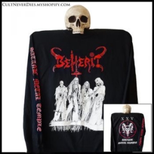 Beherit - L/S Oath Of Black Blood (M) i gruppen Merchandise hos Bengans Skivbutik AB (3965874)