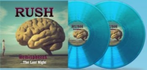 Rush - Hemispheres-The Last Night (Blue) i gruppen VINYL / Metal,Pop-Rock hos Bengans Skivbutik AB (3968547)